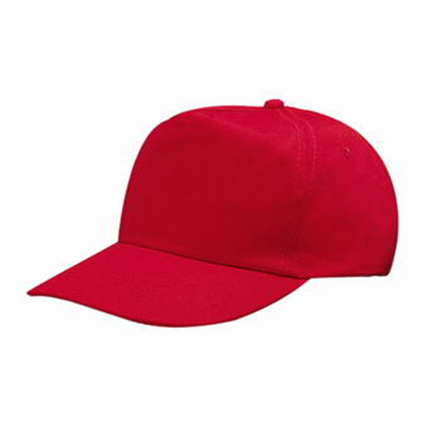 5 PANEL COTTON TWILL CAP WITH FLAP 